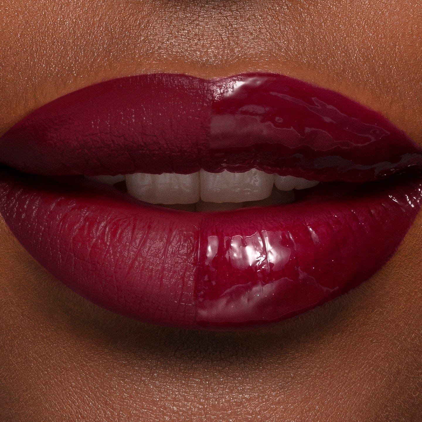 Color Riche Glow Paradise Lippenbild Vorher/Nachher
